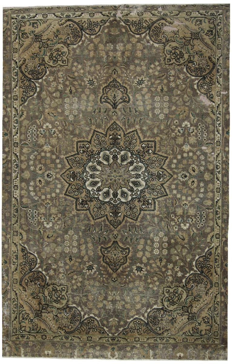 Persian Rug Vintage 266x173 266x173, Persian Rug Knotted by hand
