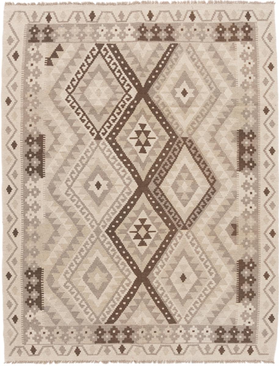 Afghanischer Teppich Kelim Afghan Heritage 195x152 195x152, Perserteppich Handgewebt