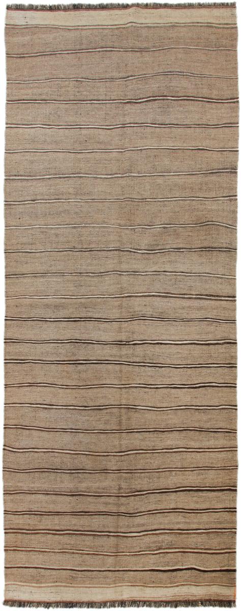 Perzisch tapijt Kilim Fars Antiek 377x145 377x145, Perzisch tapijt Handgeweven