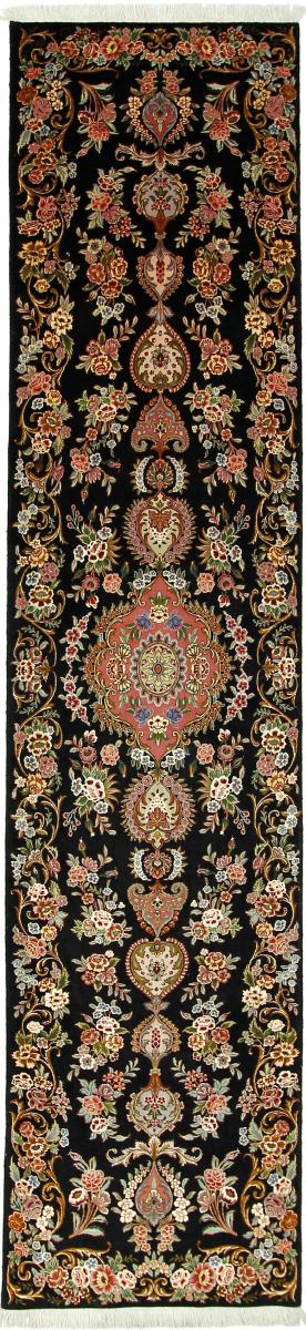 Perzisch tapijt Tabriz 55Raj 12'10"x2'11" 12'10"x2'11", Perzisch tapijt Handgeknoopte