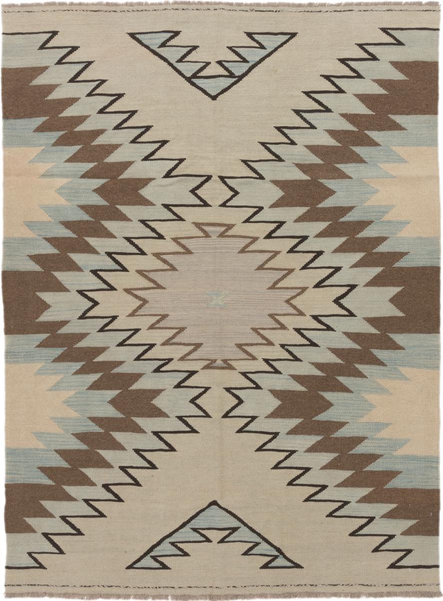 Afghan rug Kilim Afghan 6'7"x4'10" 6'7"x4'10", Persian Rug Woven by hand