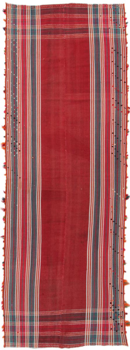  ペルシャ絨毯 キリム Fars アンティーク 327x107 327x107,  ペルシャ絨毯 手織り