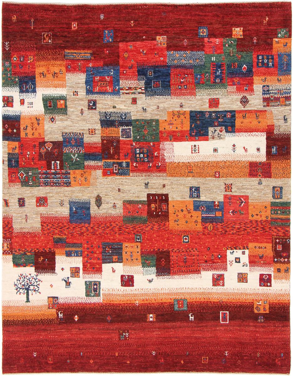  ペルシャ絨毯 ペルシャ ギャッベ ペルシャ ロリbaft Nowbaft 195x153 195x153,  ペルシャ絨毯 手織り