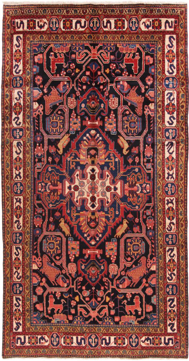 Persian Rug Nahavand 306x157 306x157, Persian Rug Knotted by hand