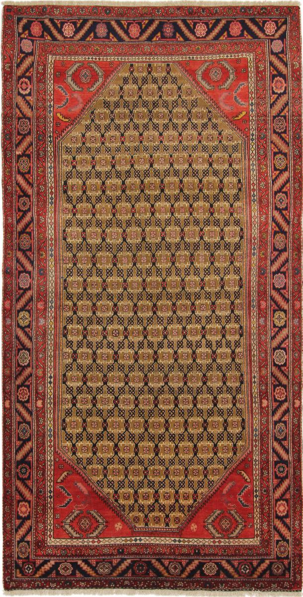 Persian Rug Koliai 10'2"x5'0" 10'2"x5'0", Persian Rug Knotted by hand