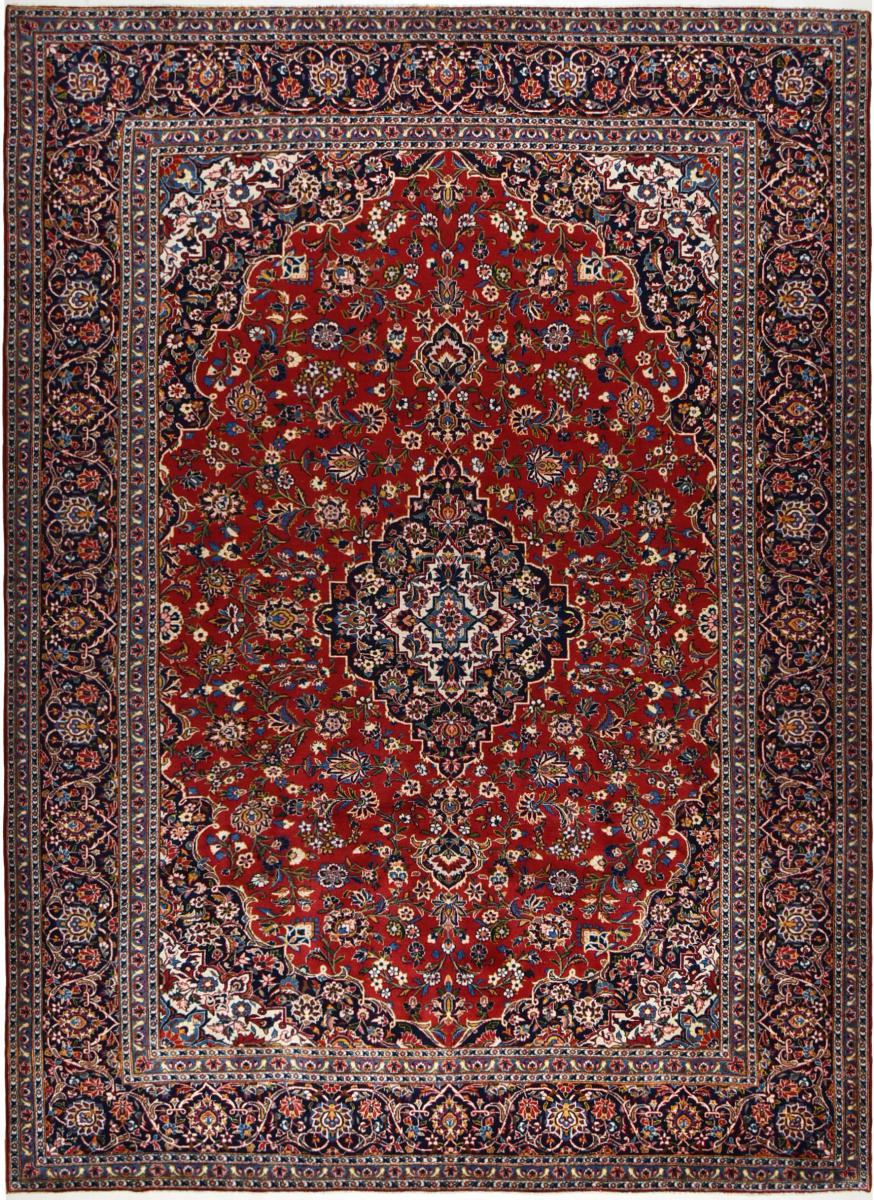 Perzsa szőnyeg Kashan 13'8"x9'9" 13'8"x9'9", Perzsa szőnyeg Kézzel csomózva