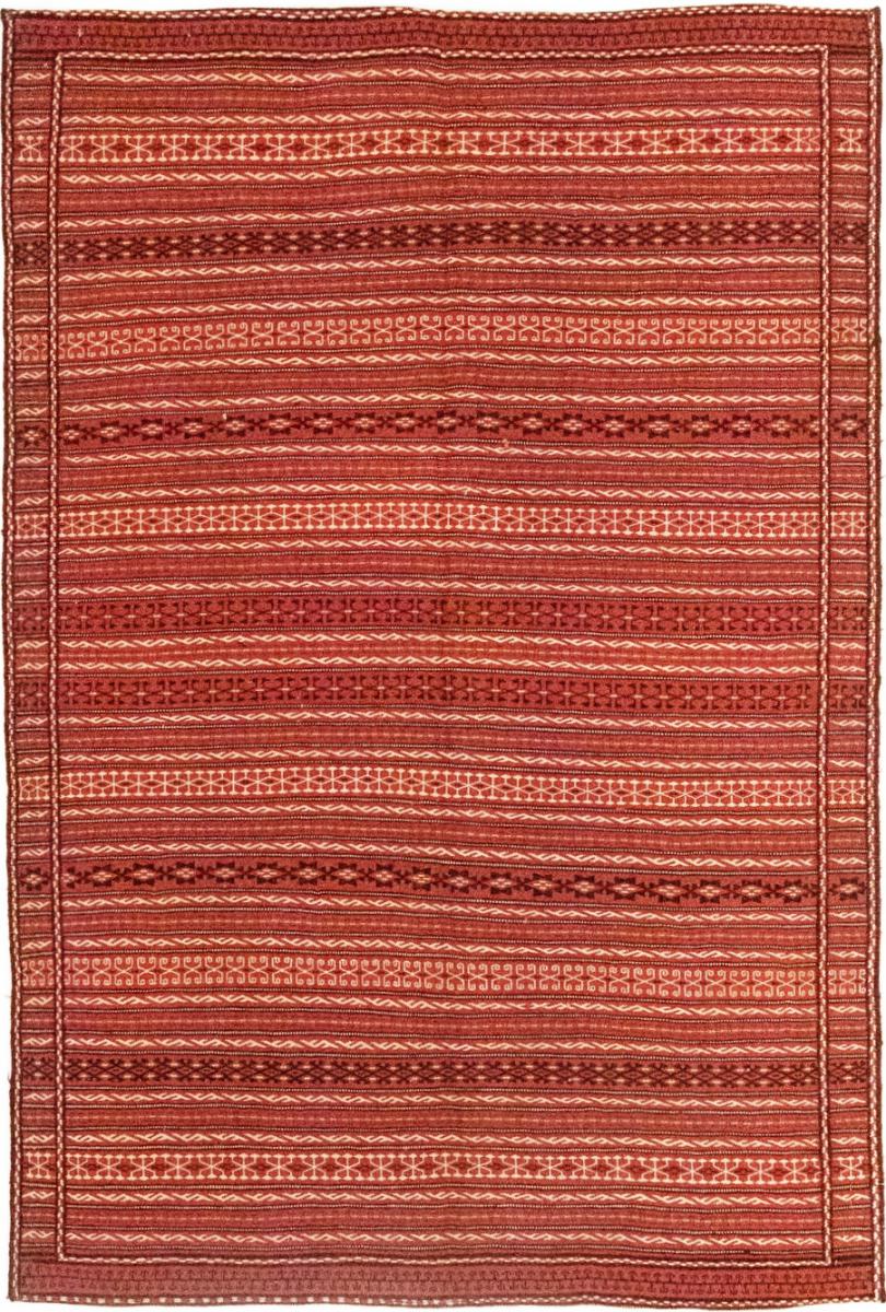 Perzisch tapijt Kilim Fars 7'9"x5'5" 7'9"x5'5", Perzisch tapijt Handgeweven