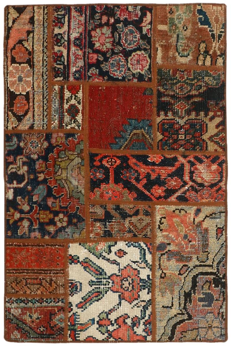 Persian Rug Malayer 3'0"x2'0" 3'0"x2'0", Persian Rug Knotted by hand