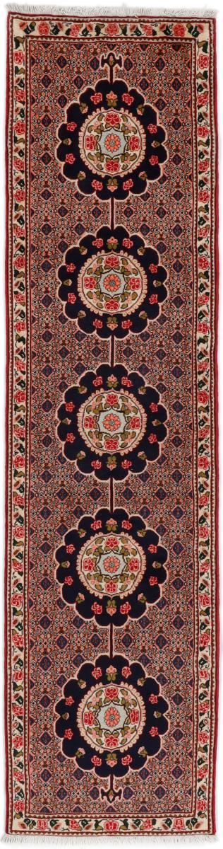 Persian Rug Senneh 10'1"x2'8" 10'1"x2'8", Persian Rug Knotted by hand