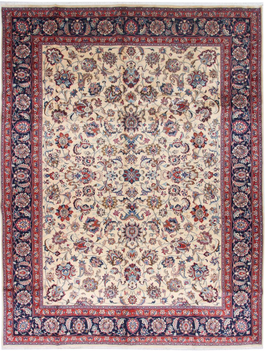 Persian Rug Mashhad 12'9"x9'8" 12'9"x9'8", Persian Rug Knotted by hand