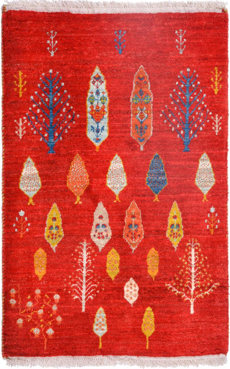  ペルシャ絨毯 ペルシャ ギャッベ ペルシャ ロリbaft 89x62 89x62,  ペルシャ絨毯 手織り