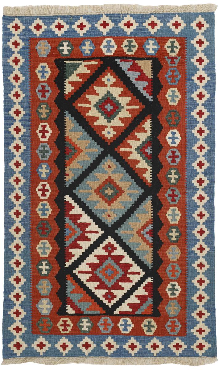 Tapis persan Kilim Fars 187x114 187x114, Tapis persan Tissé à la main