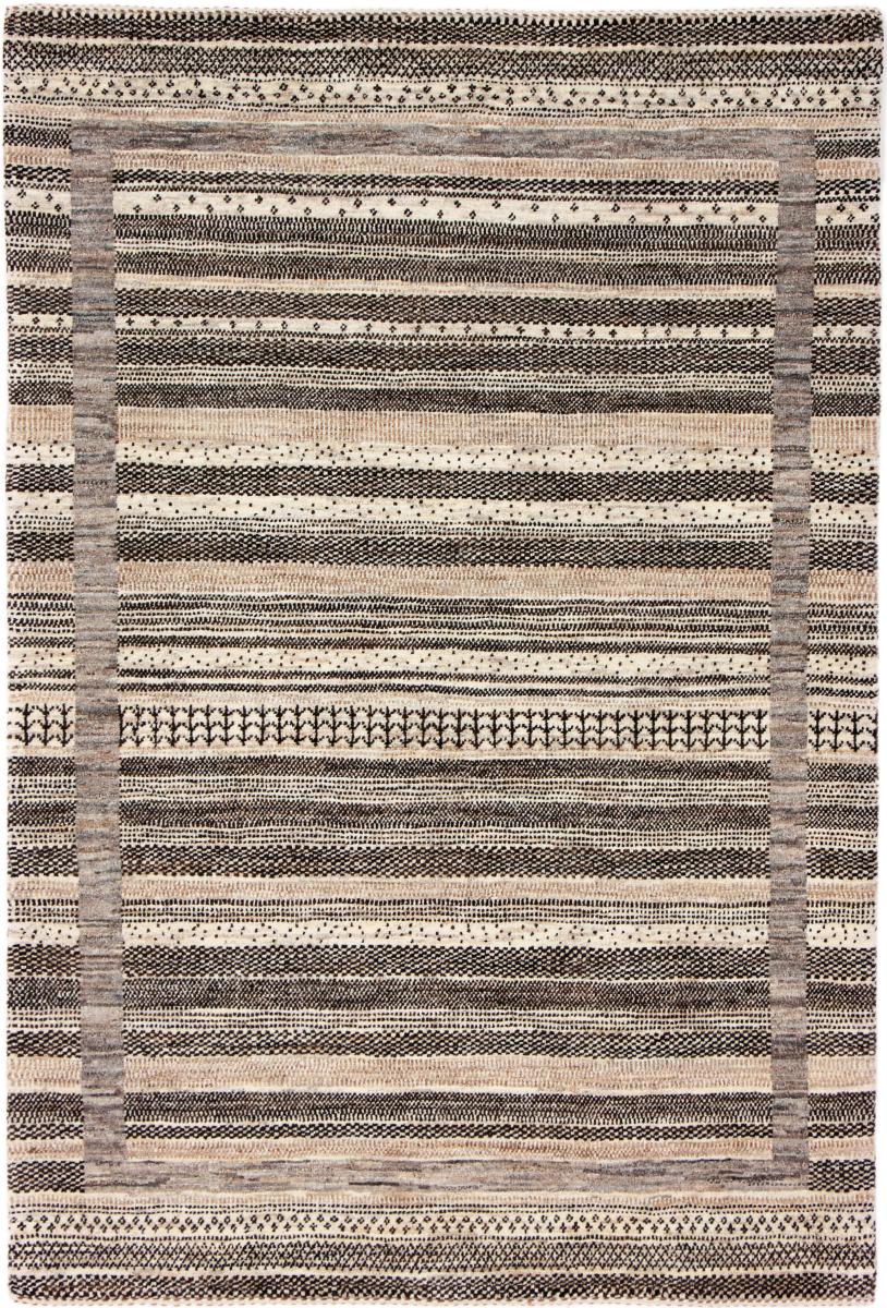 Tapis persan Persan Gabbeh Loribaft Nowbaft 151x104 151x104, Tapis persan Noué à la main