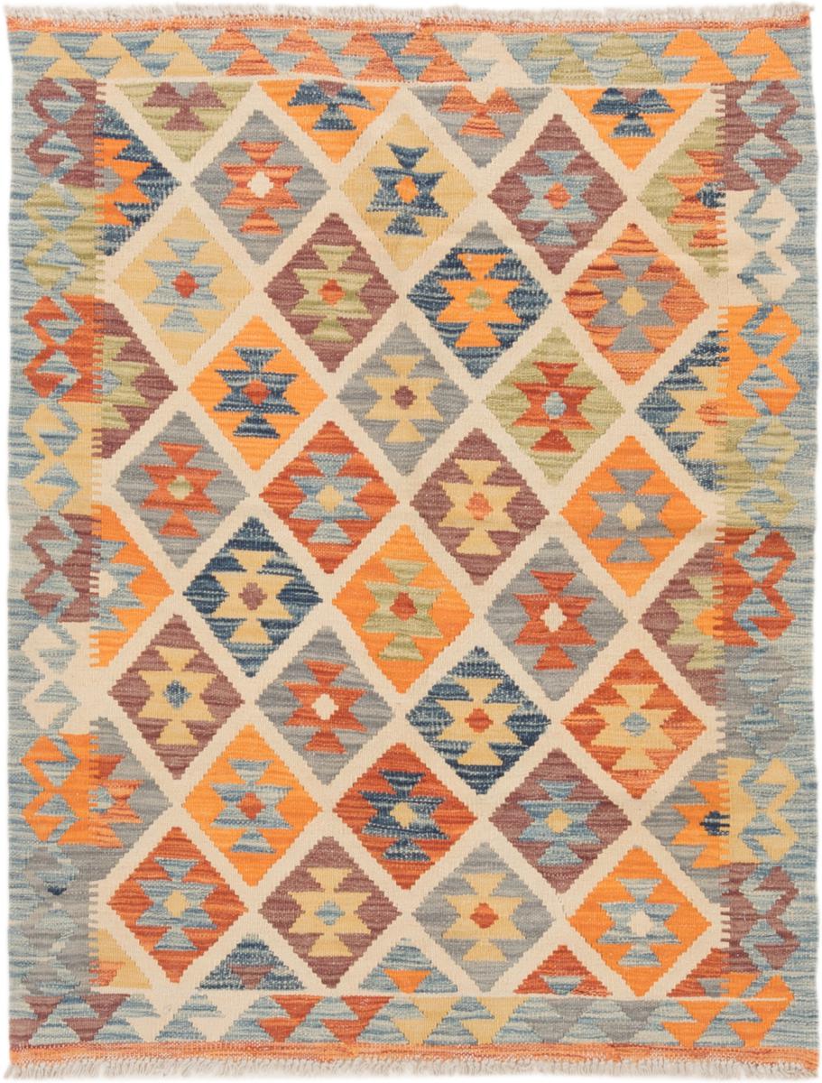 Afghaans tapijt Kilim Afghan 142x111 142x111, Perzisch tapijt Handgeweven