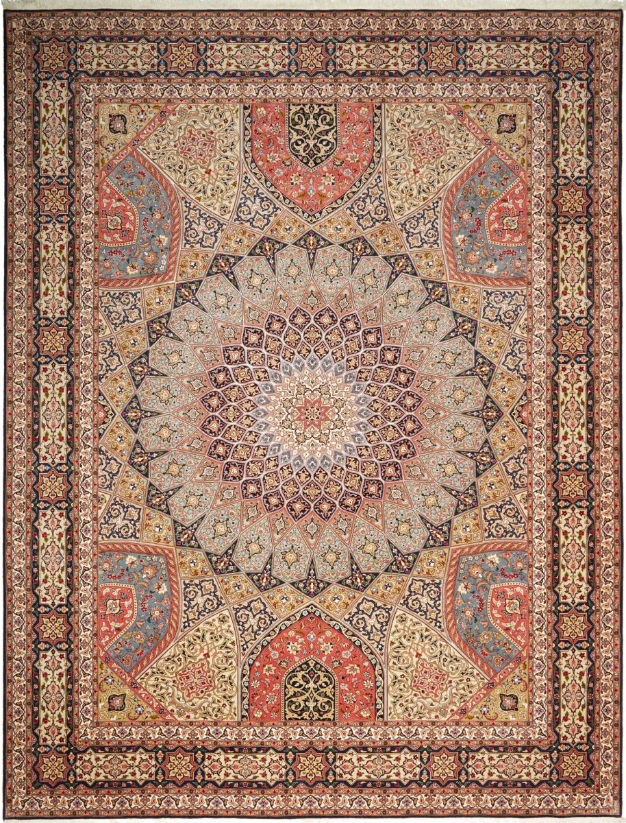 Perzsa szőnyeg Tabriz 50Raj 398x301 398x301, Perzsa szőnyeg Kézzel csomózva