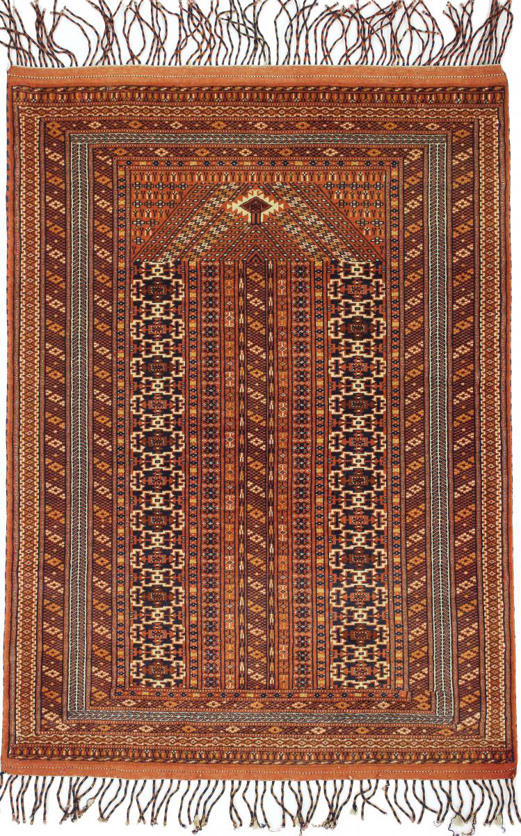 Persisk matta Turkaman Limited 136x100 136x100, Persisk matta Knuten för hand