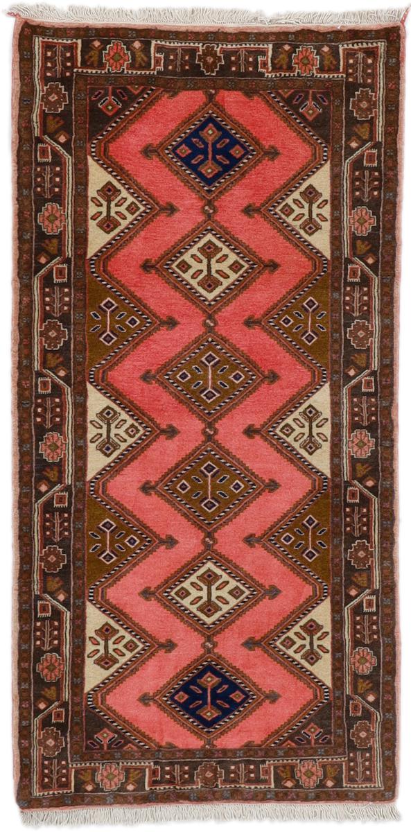 Persian Rug Koliai 6'2"x2'11" 6'2"x2'11", Persian Rug Knotted by hand