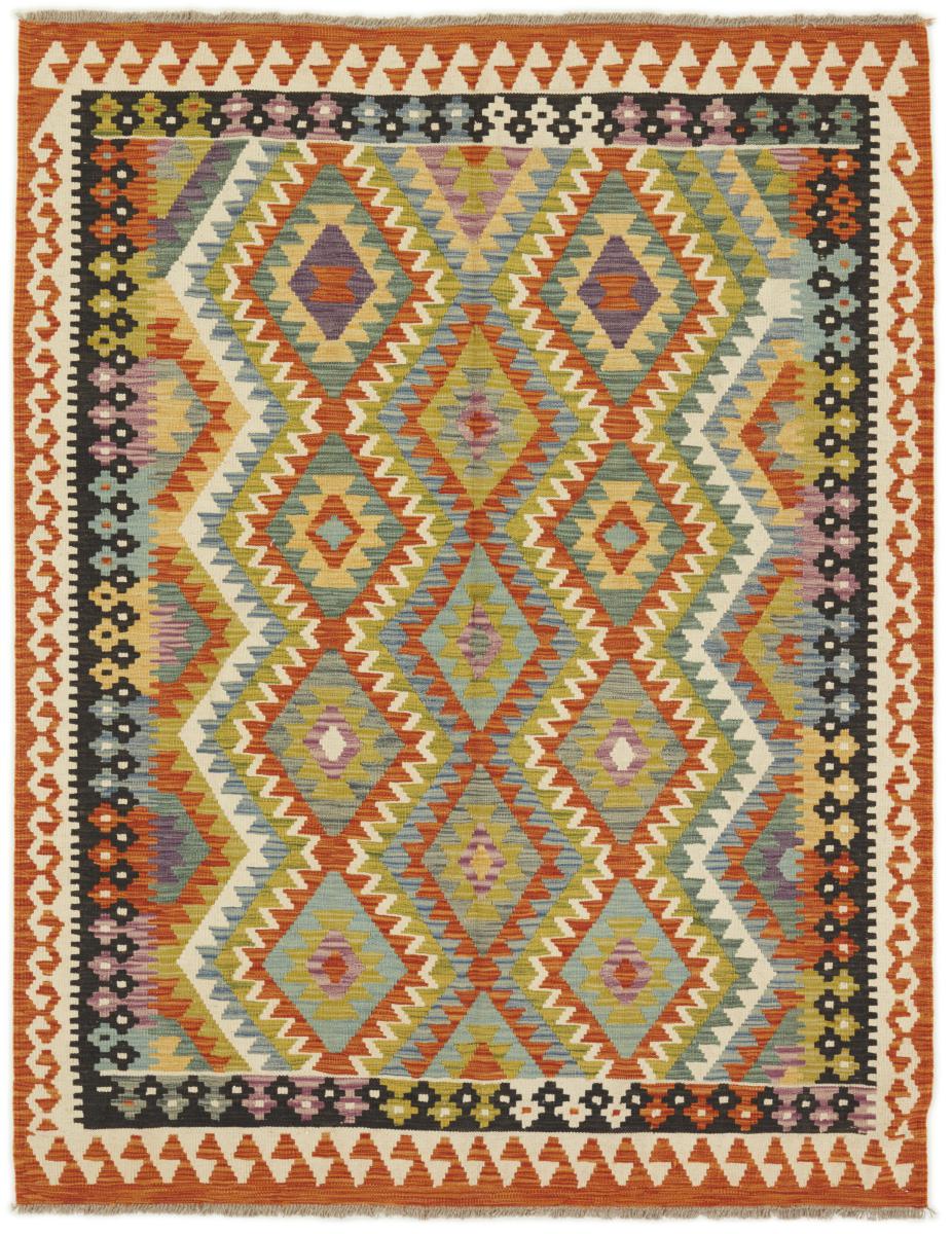 アフガンカーペット キリム アフガン 196x150 196x150,  ペルシャ絨毯 手織り