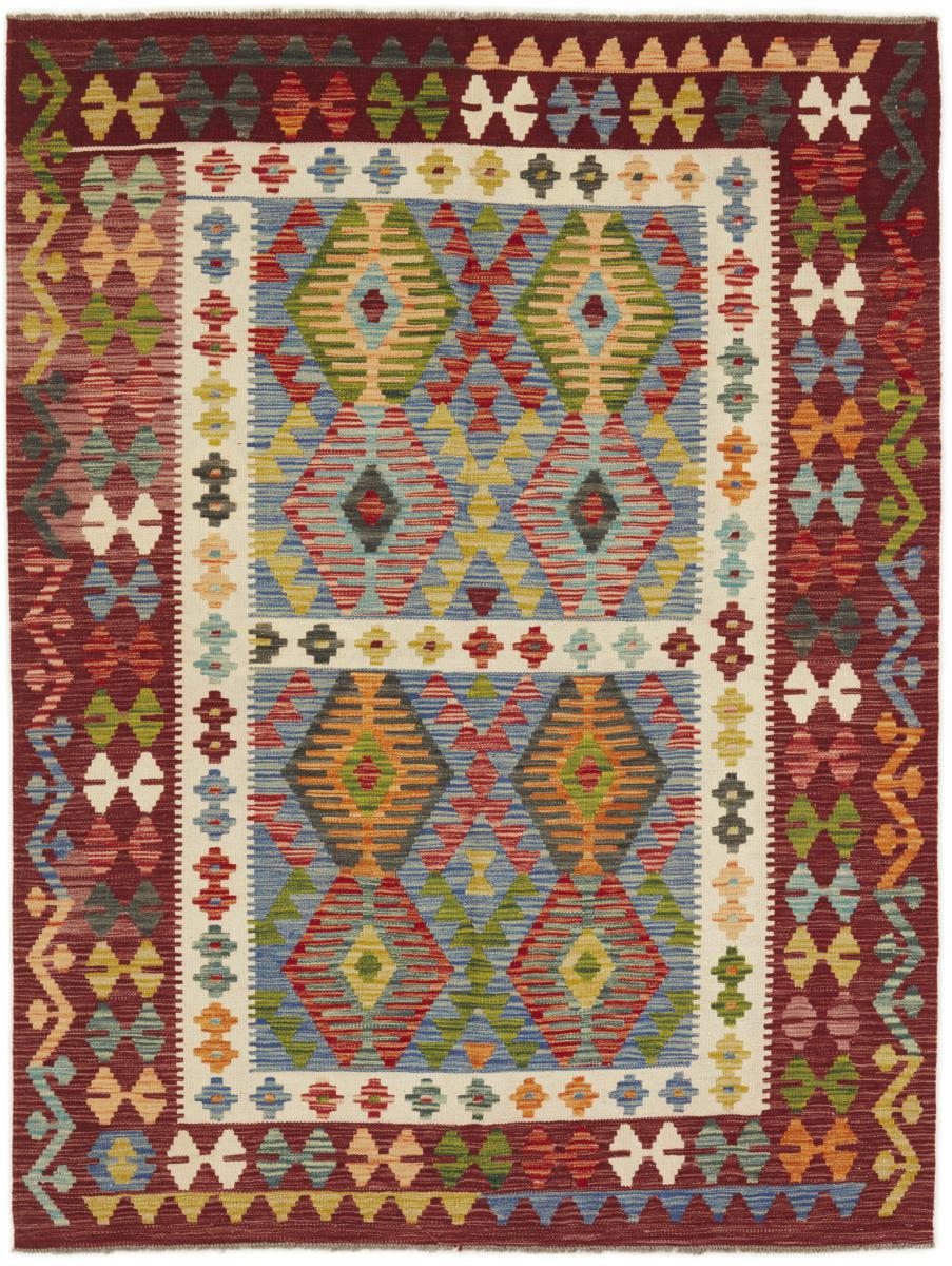 Tapis afghan Kilim Afghan 6'7"x4'11" 6'7"x4'11", Tapis persan Tissé à la main