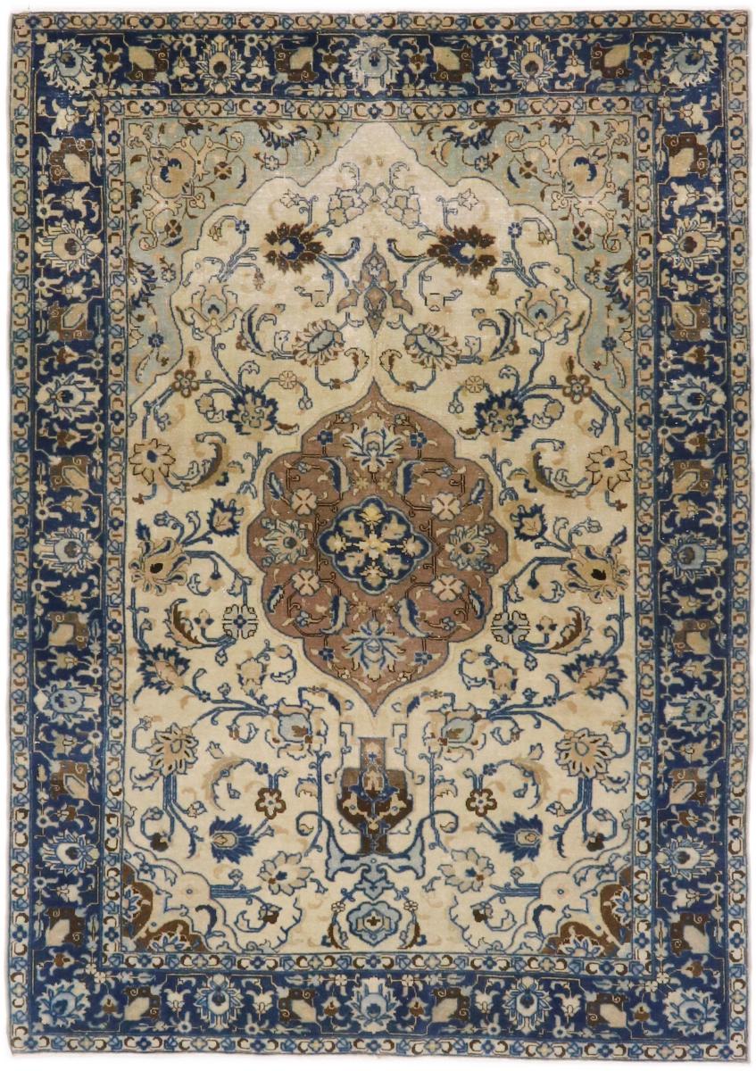 Persian Rug Tabriz Old 212x146 212x146, Persian Rug Knotted by hand