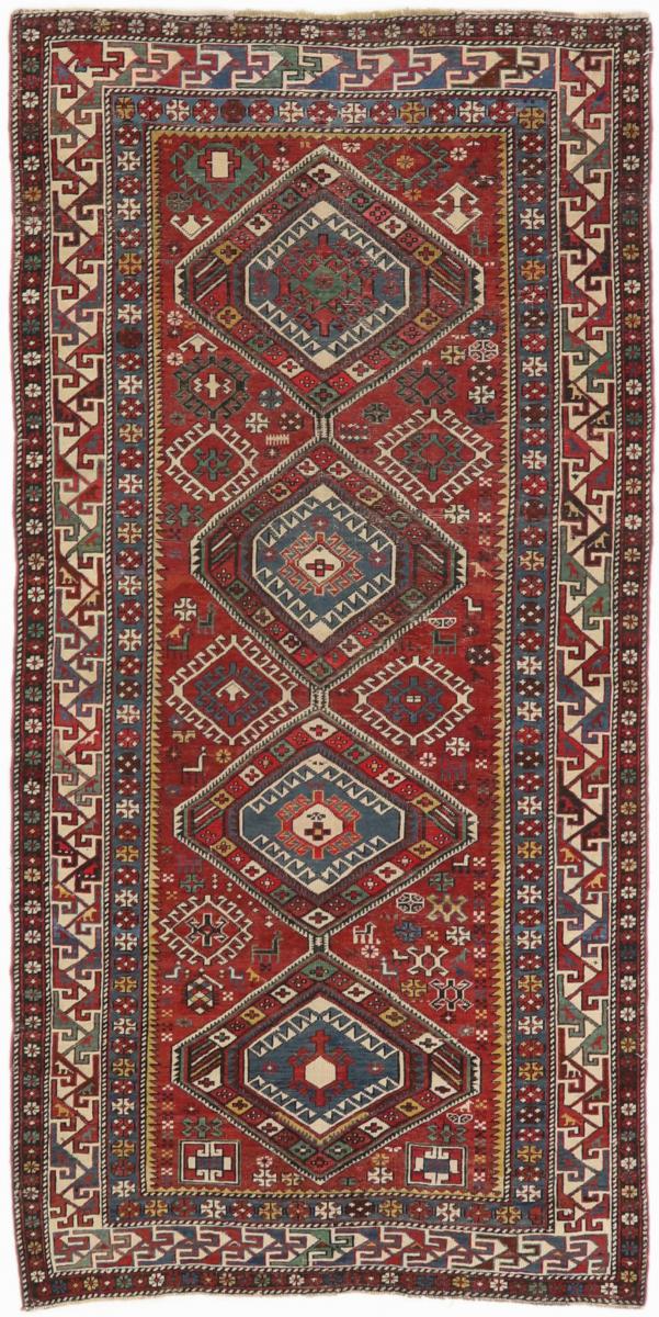 Persian Rug Shirvan Antique 258x123 258x123, Persian Rug Knotted by hand
