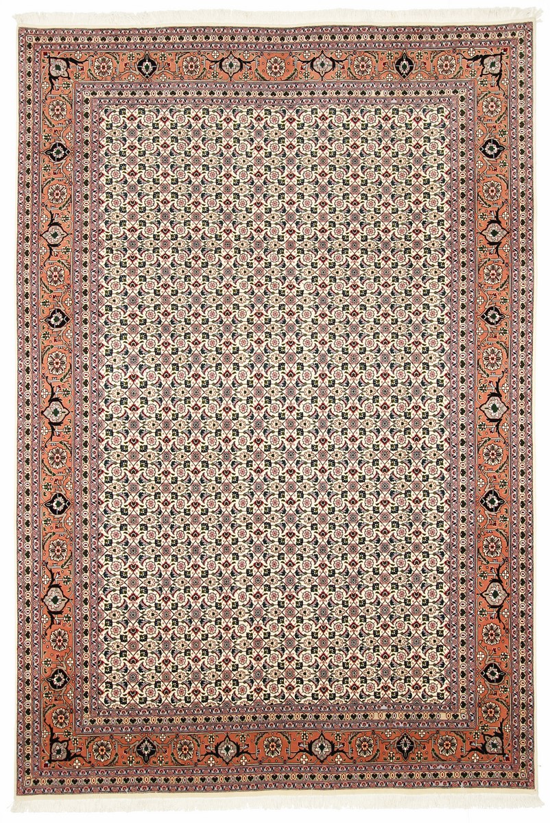 Persian Rug Tabriz 296x198 296x198, Persian Rug Knotted by hand