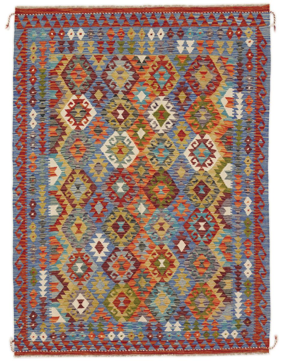Afghaans tapijt Kilim Afghan 205x151 205x151, Perzisch tapijt Handgeweven
