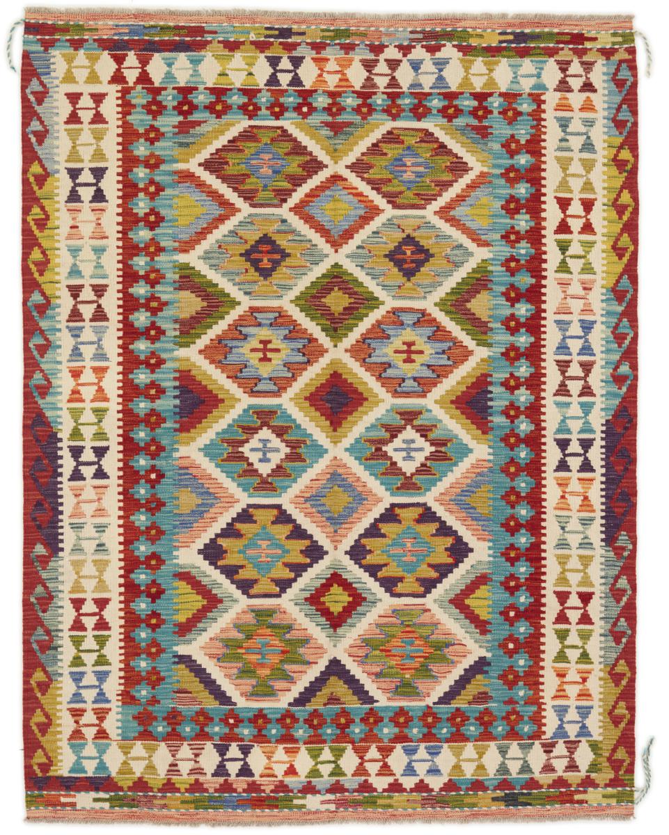 Afghan rug Kilim Afghan 202x154 202x154, Persian Rug Woven by hand