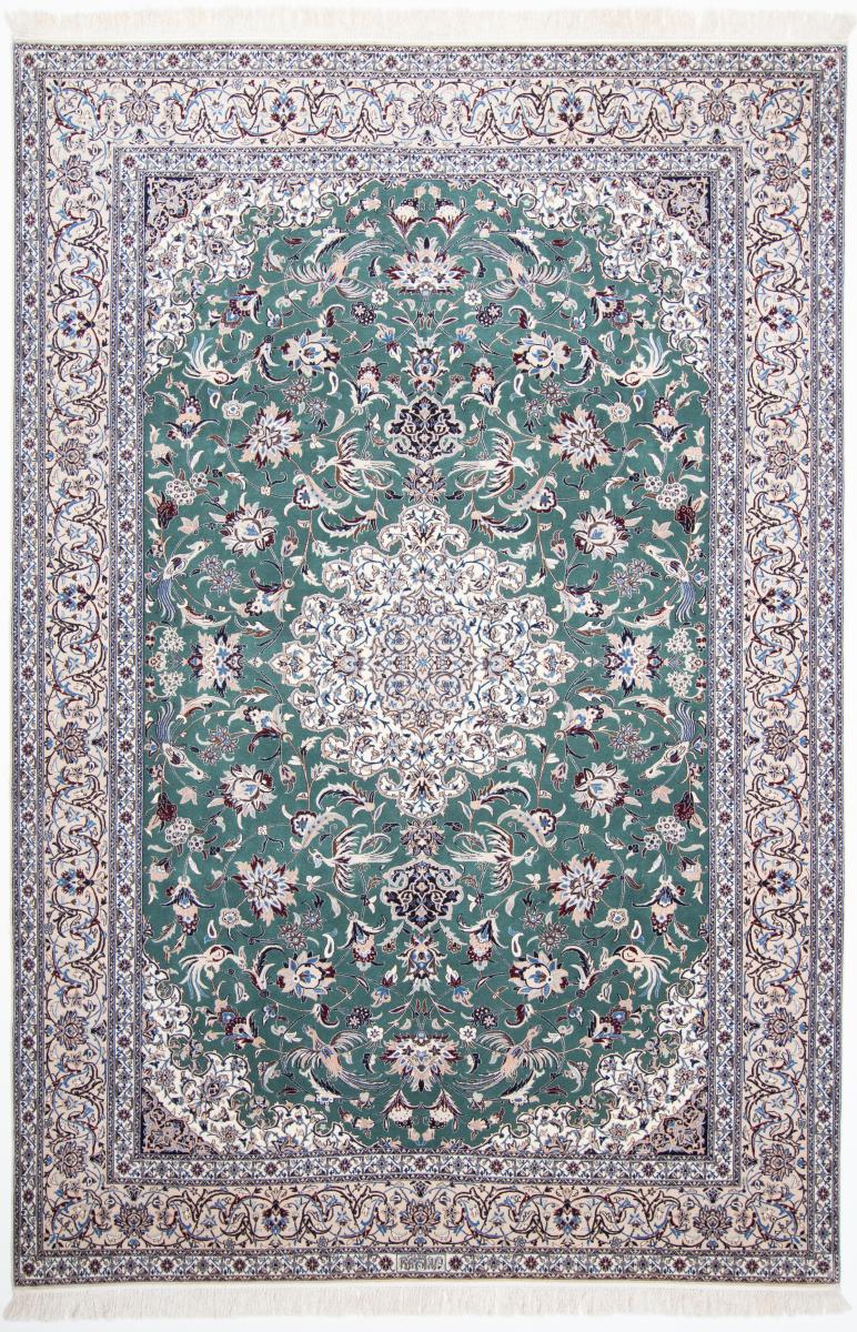 Perzisch tapijt Nain 6La 306x205 306x205, Perzisch tapijt Handgeknoopte