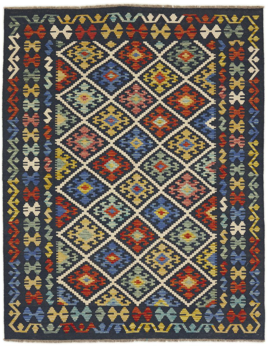 Tappeto Afgano Kilim Afghan 200x158 200x158, Tappeto persiano Tessuto a mano