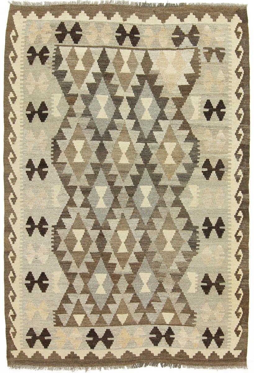 Afghan rug Kilim Afghan Heritage 5'9"x4'0" 5'9"x4'0", Persian Rug Woven by hand