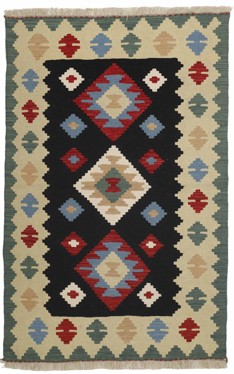 Persian Rug Kilim Fars 5'11"x3'10" 5'11"x3'10", Persian Rug Woven by hand