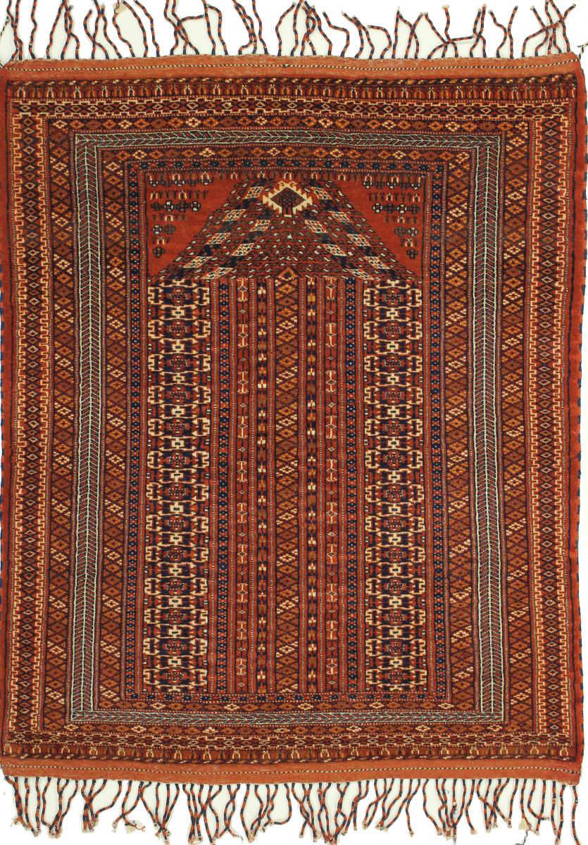 Persisk matta Turkaman Limited 118x102 118x102, Persisk matta Knuten för hand