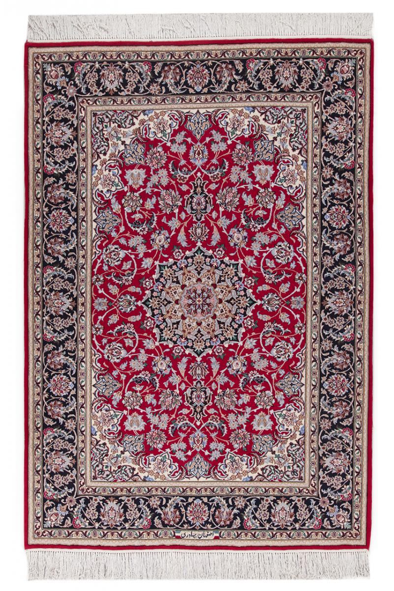 Perzisch tapijt Isfahan Zijden Pool 162x111 162x111, Perzisch tapijt Handgeknoopte