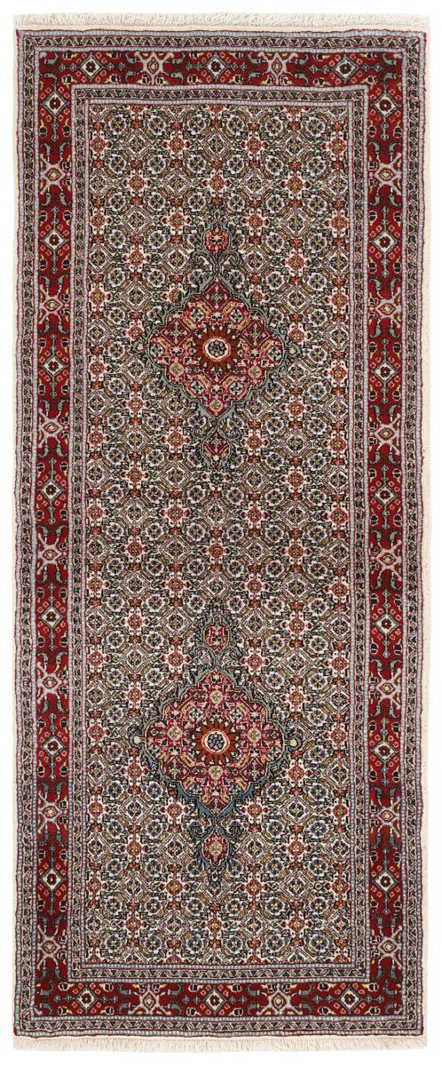 Persian Rug Moud Mahi 6'8"x2'5" 6'8"x2'5", Persian Rug Knotted by hand