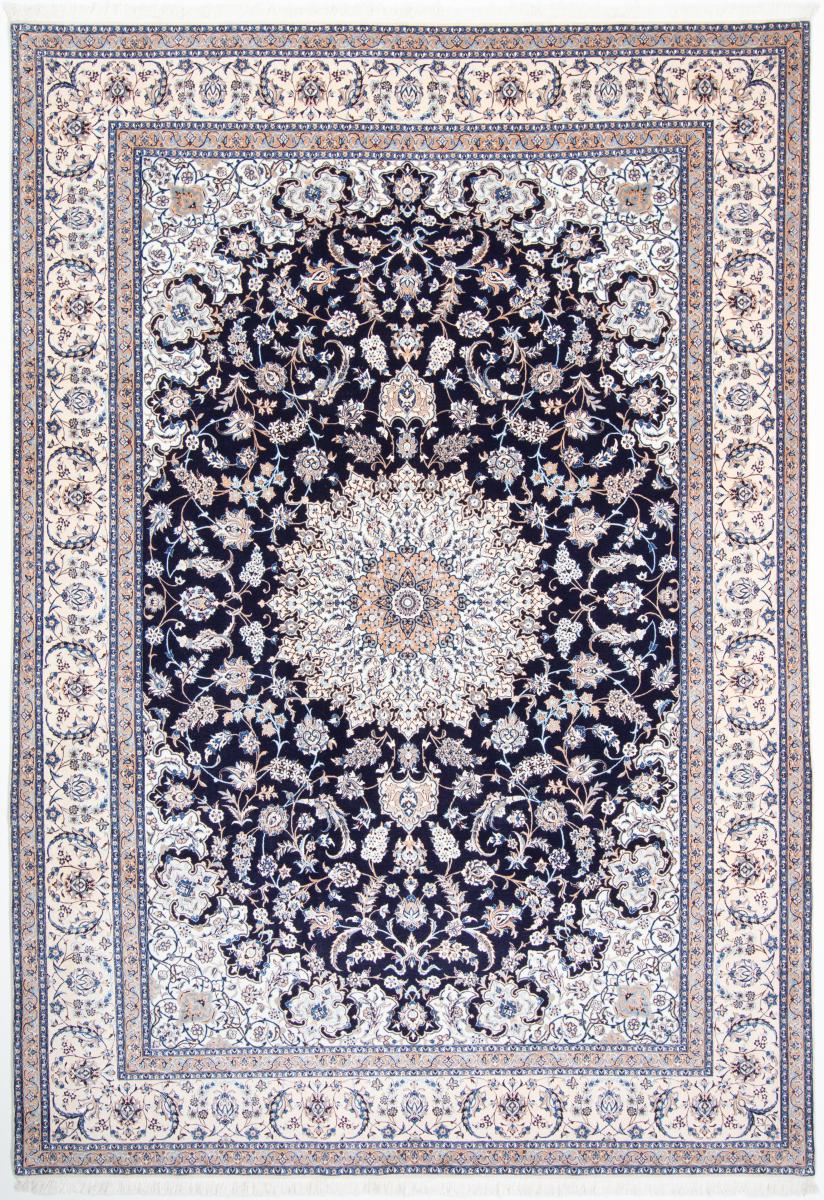 Perzisch tapijt Nain 6La 10'3"x7'3" 10'3"x7'3", Perzisch tapijt Handgeknoopte