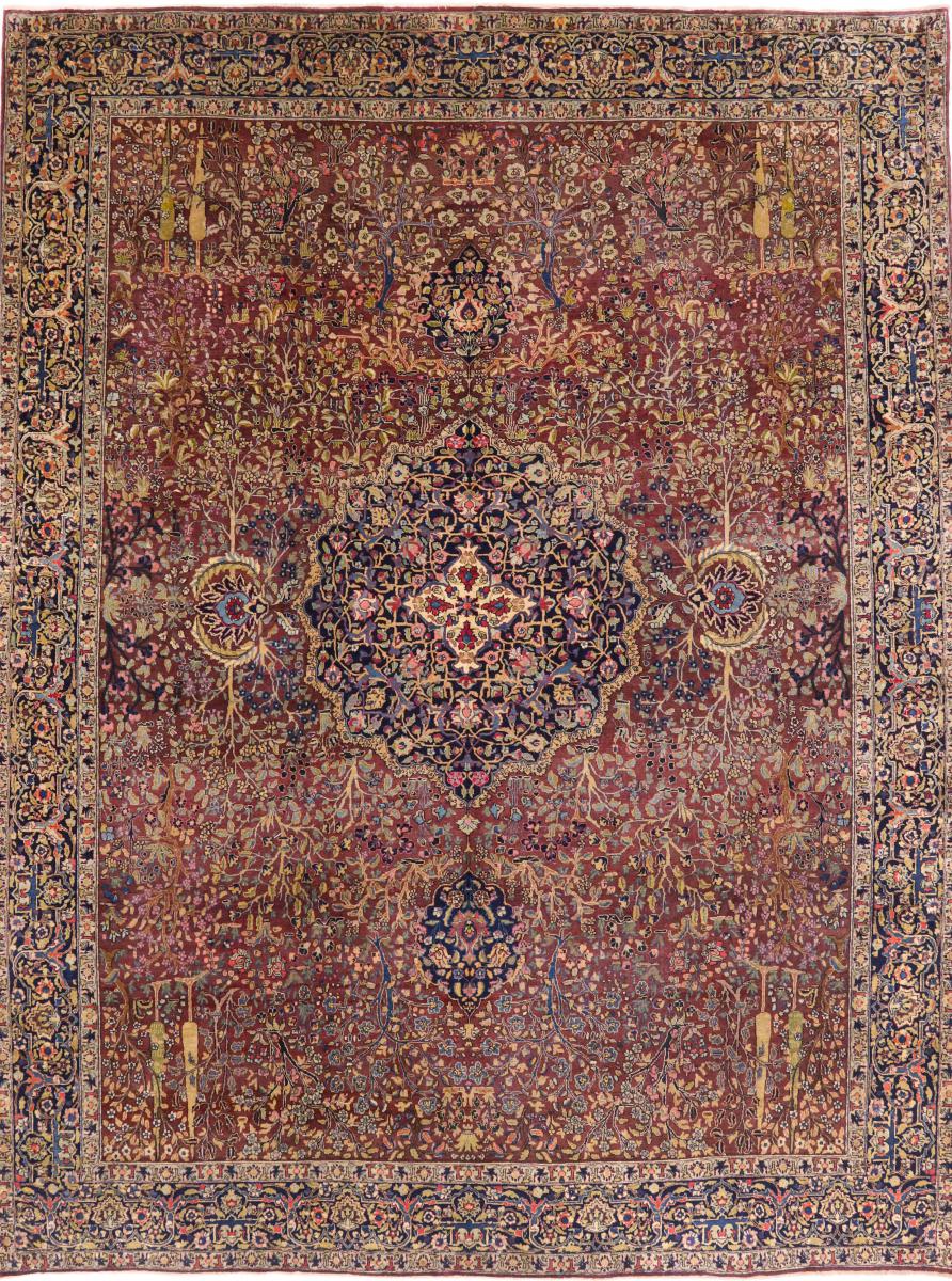 Persian Rug Tabriz Old 407x317 407x317, Persian Rug Knotted by hand
