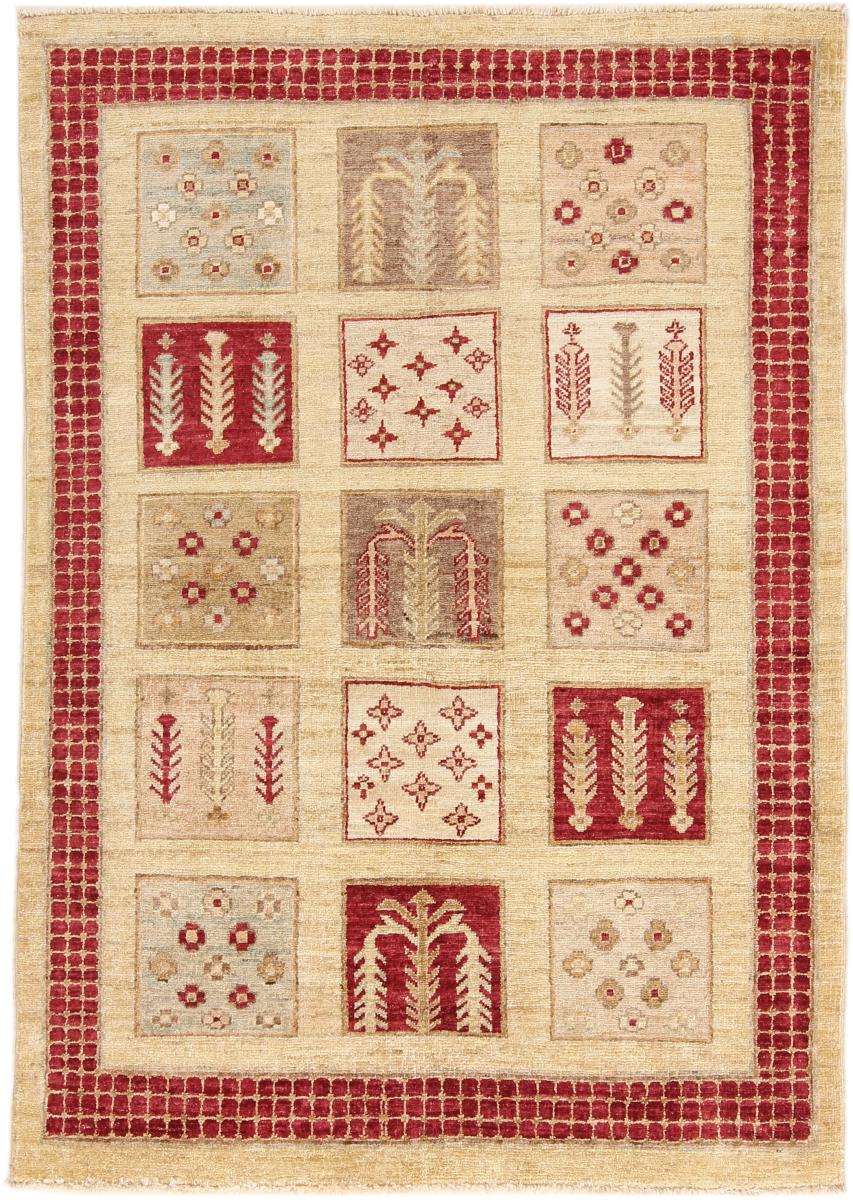パキスタンのカーペット Ziegler ファラハン 4'9"x3'3" 4'9"x3'3",  ペルシャ絨毯 手織り