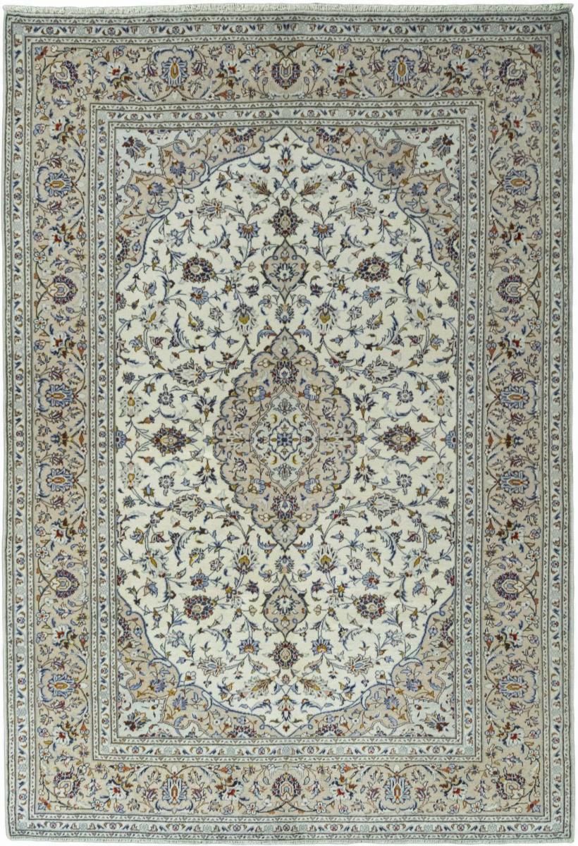 Perzisch tapijt Keshan 9'9"x6'7" 9'9"x6'7", Perzisch tapijt Handgeknoopte
