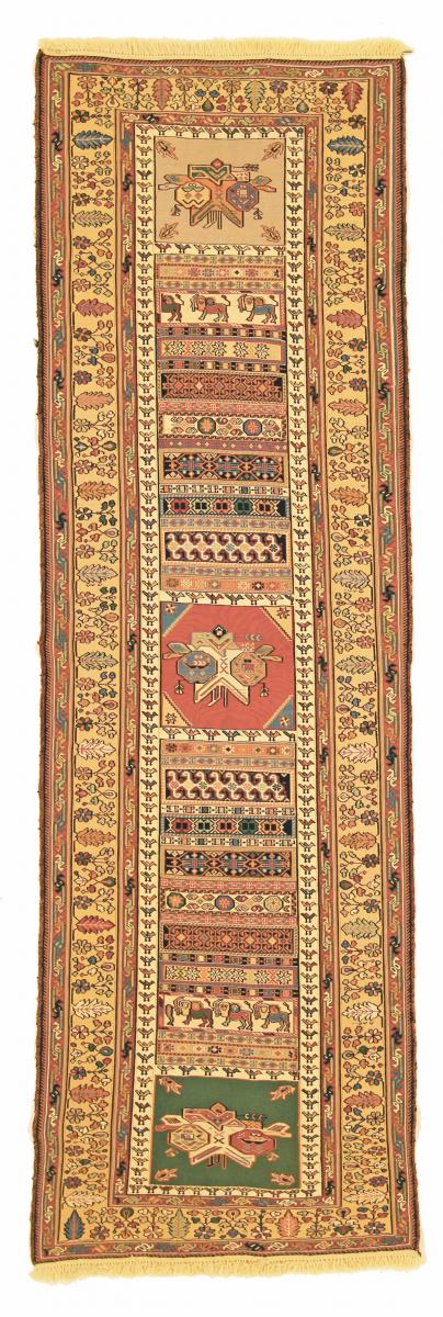 Persian Rug Kilim Sirjan 8'4"x2'4" 8'4"x2'4", Persian Rug Woven by hand