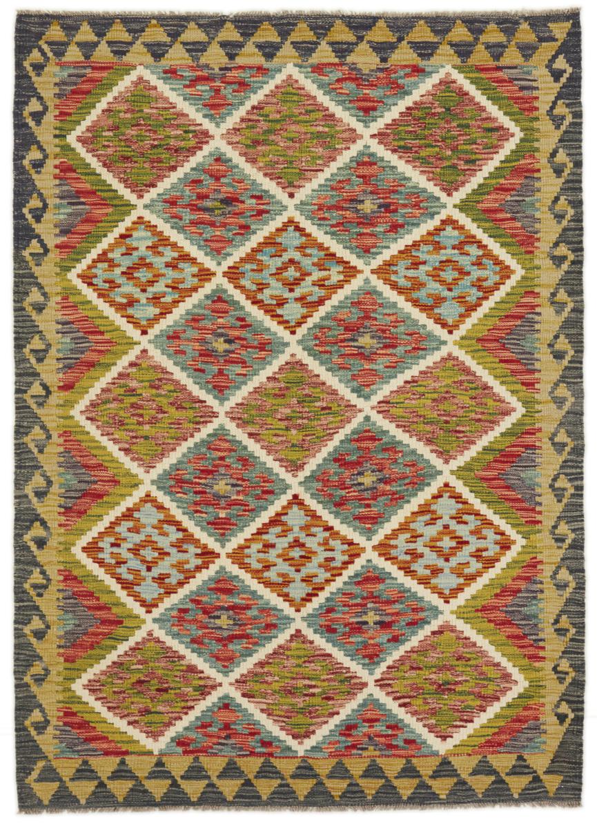 Dywan afgański Kilim Afghan 186x134 186x134, Dywan perski Ręcznie tkane