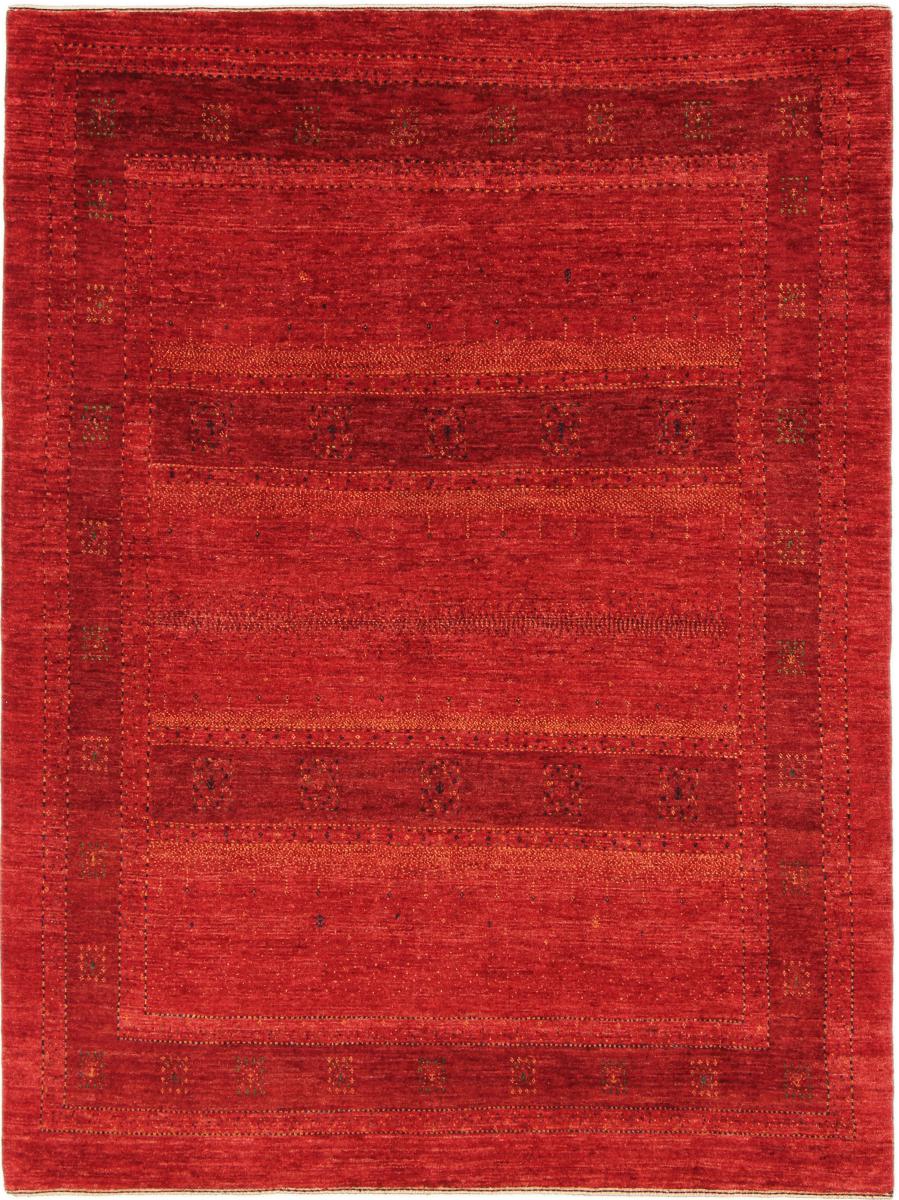 Persian Rug Persian Gabbeh Loribaft Atash 202x151 202x151, Persian Rug Knotted by hand