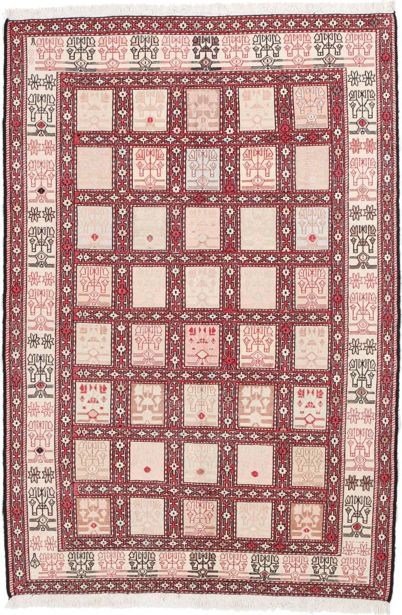 Persian Rug Kilim Fars 185x125 185x125, Persian Rug Woven by hand