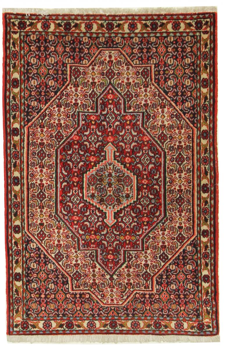 Persian Rug Senneh 3'6"x2'2" 3'6"x2'2", Persian Rug Knotted by hand