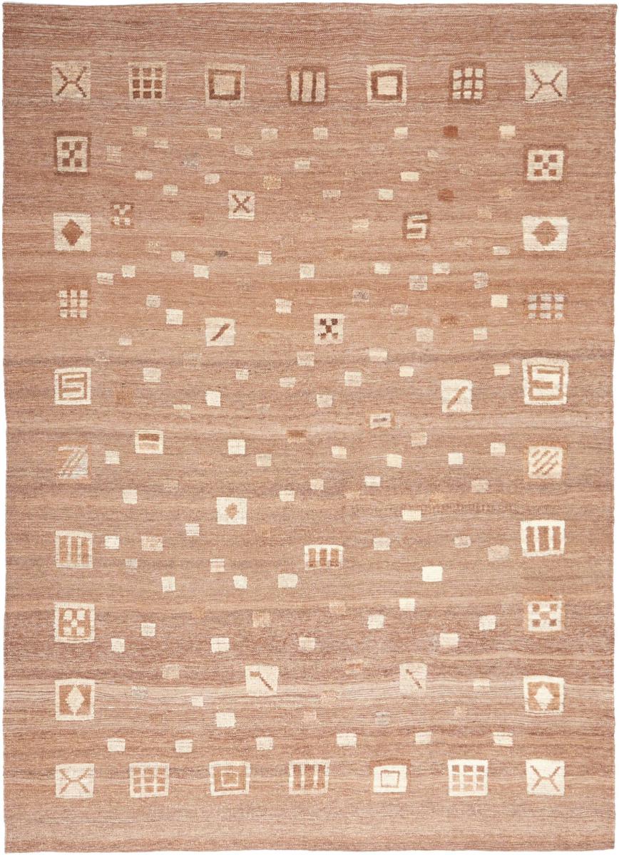 Tapis persan Kilim Fars 252x181 252x181, Tapis persan Tissé à la main