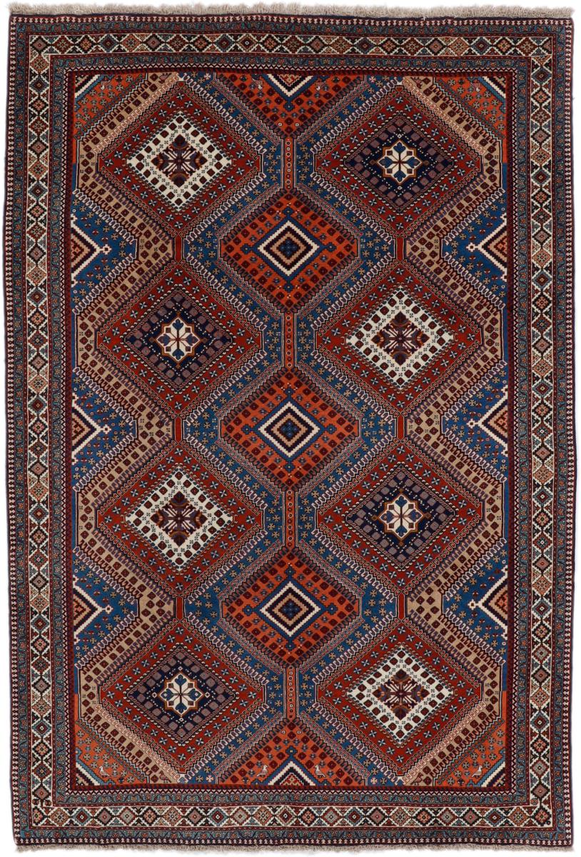 Persian Rug Yalameh 299x203 299x203, Persian Rug Knotted by hand