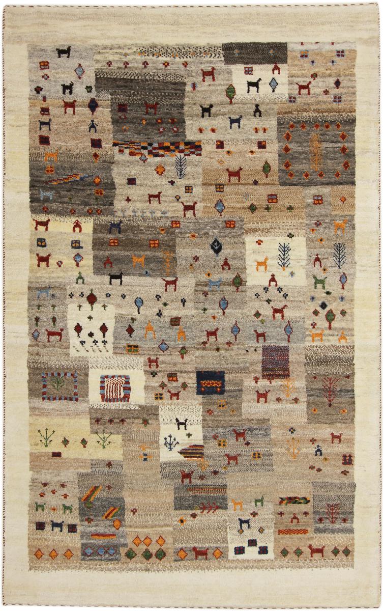 Perzisch tapijt Perzisch Gabbeh Loribaft Nature 5'11"x3'9" 5'11"x3'9", Perzisch tapijt Handgeknoopte