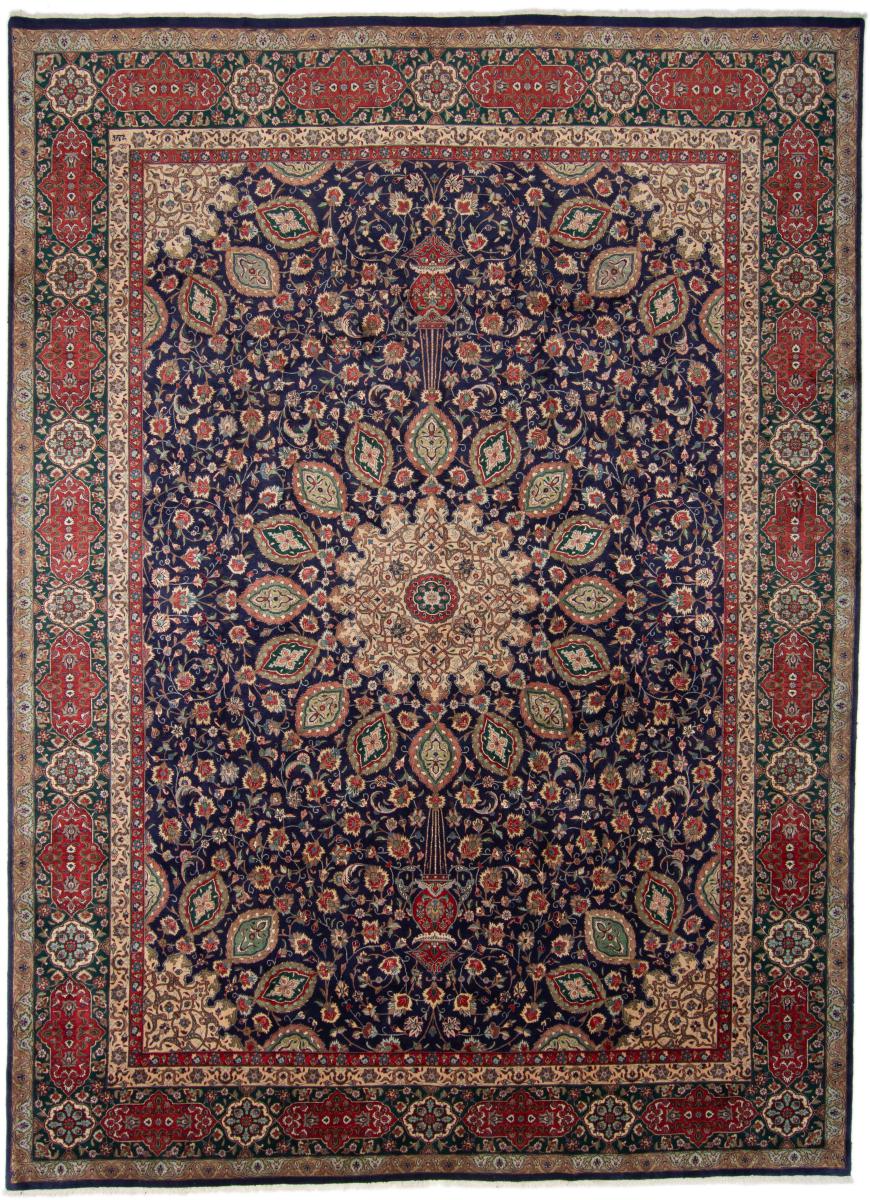 Tapis persan Tabriz 394x288 394x288, Tapis persan Noué à la main