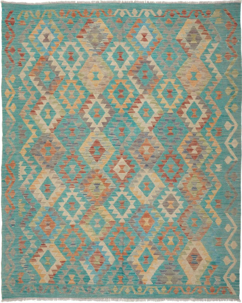 Tapis afghan Kilim Afghan 198x158 198x158, Tapis persan Tissé à la main