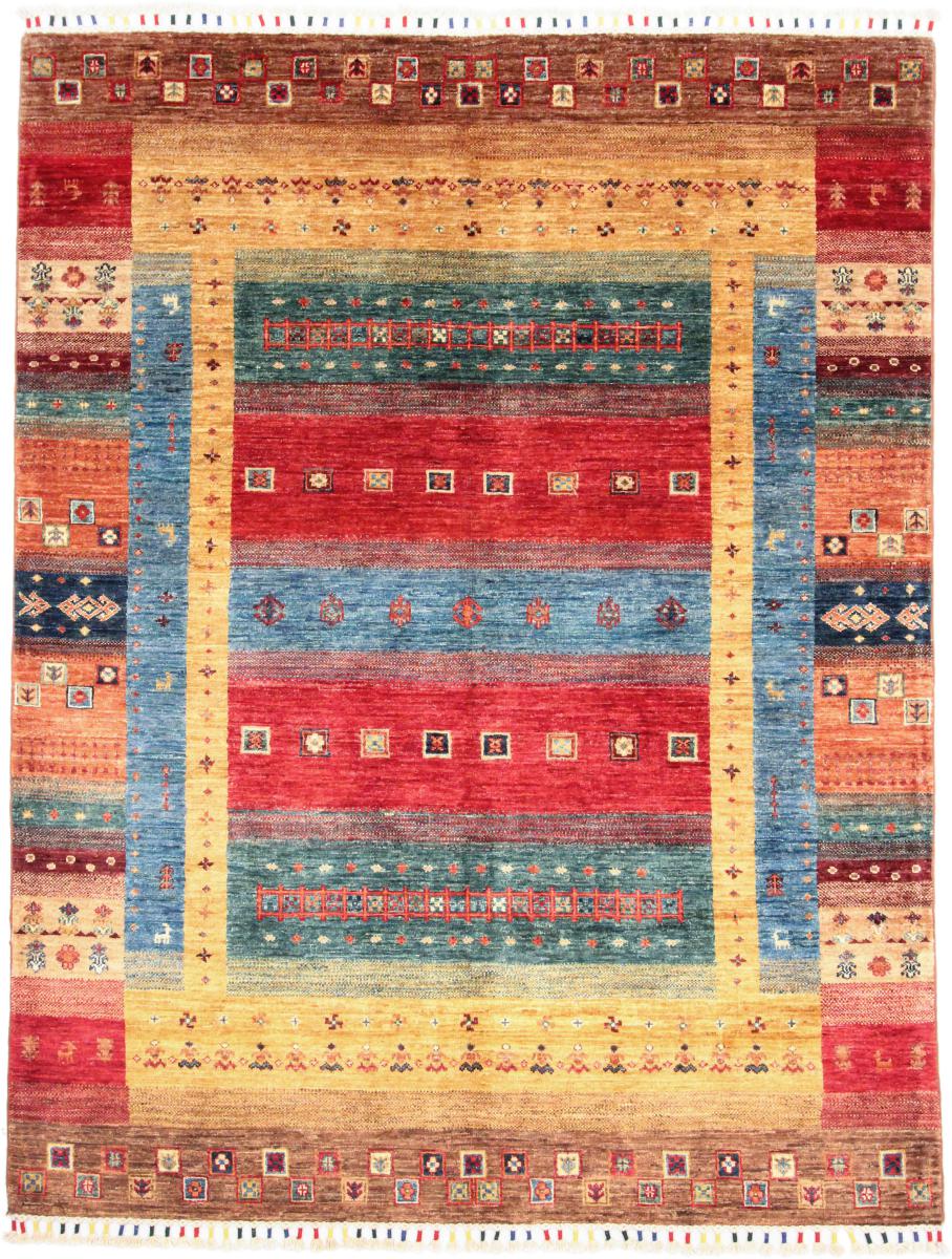 Afghansk tæppe Arijana Design 205x160 205x160, Persisk tæppe Knyttet i hånden